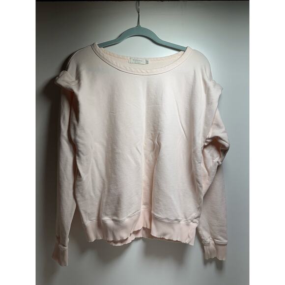 Mododoc Sweatshirt Women’s Sz Large Long Sleeve Pullover Ivory - Picture 6 of 9